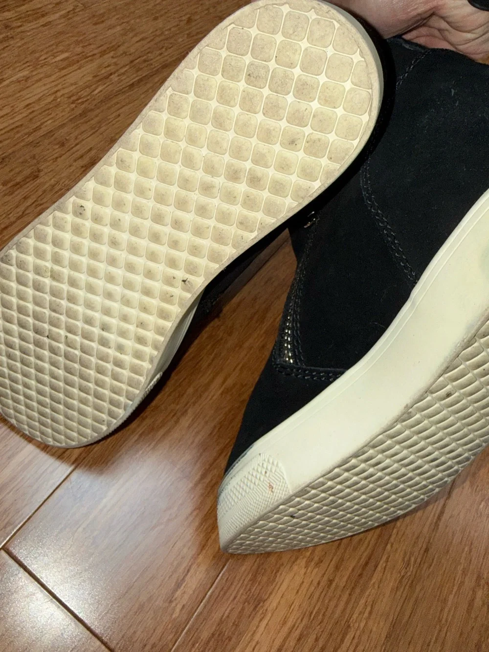 Steve Madden black suede